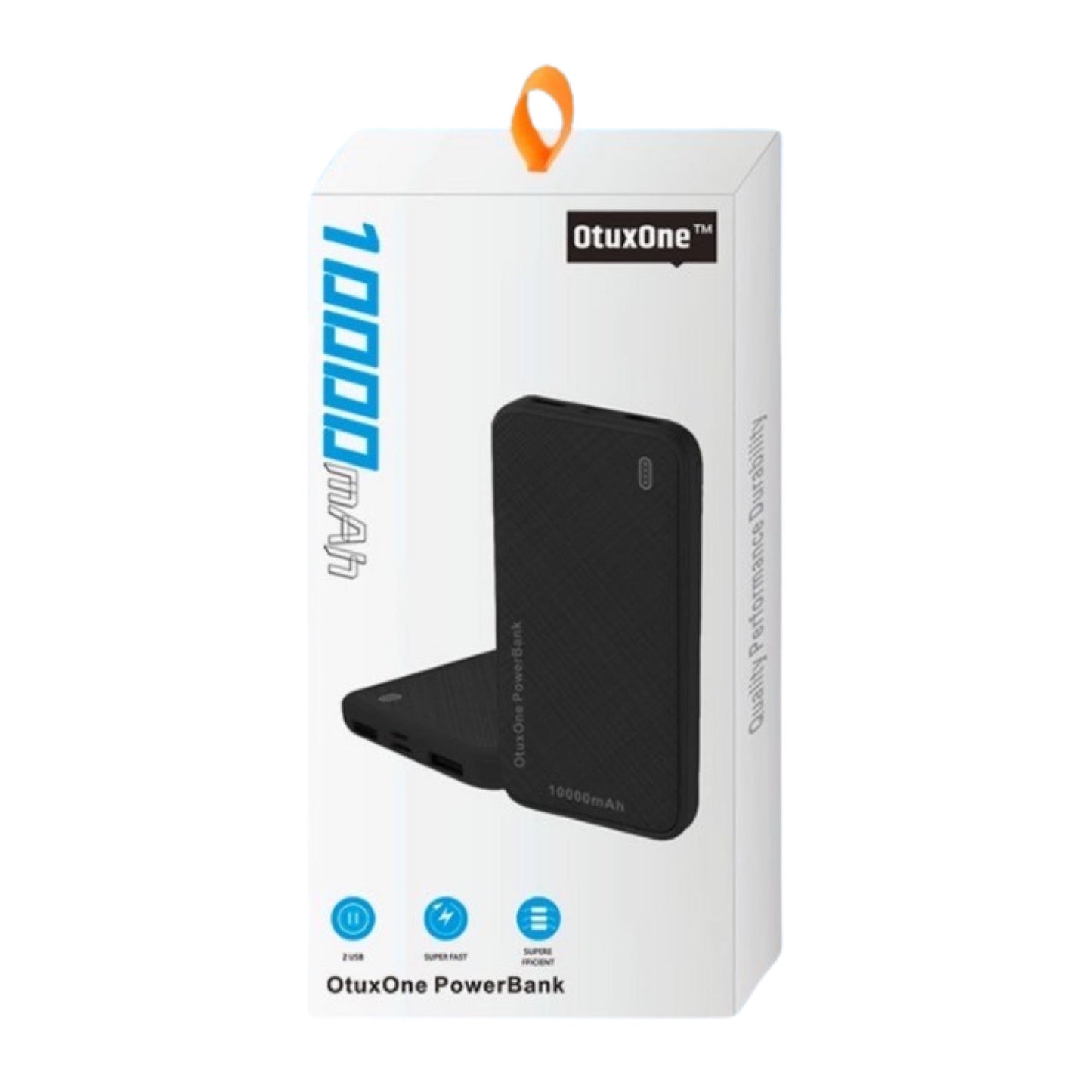 OtuxOne PowerBank, portable charger 10000 mAh