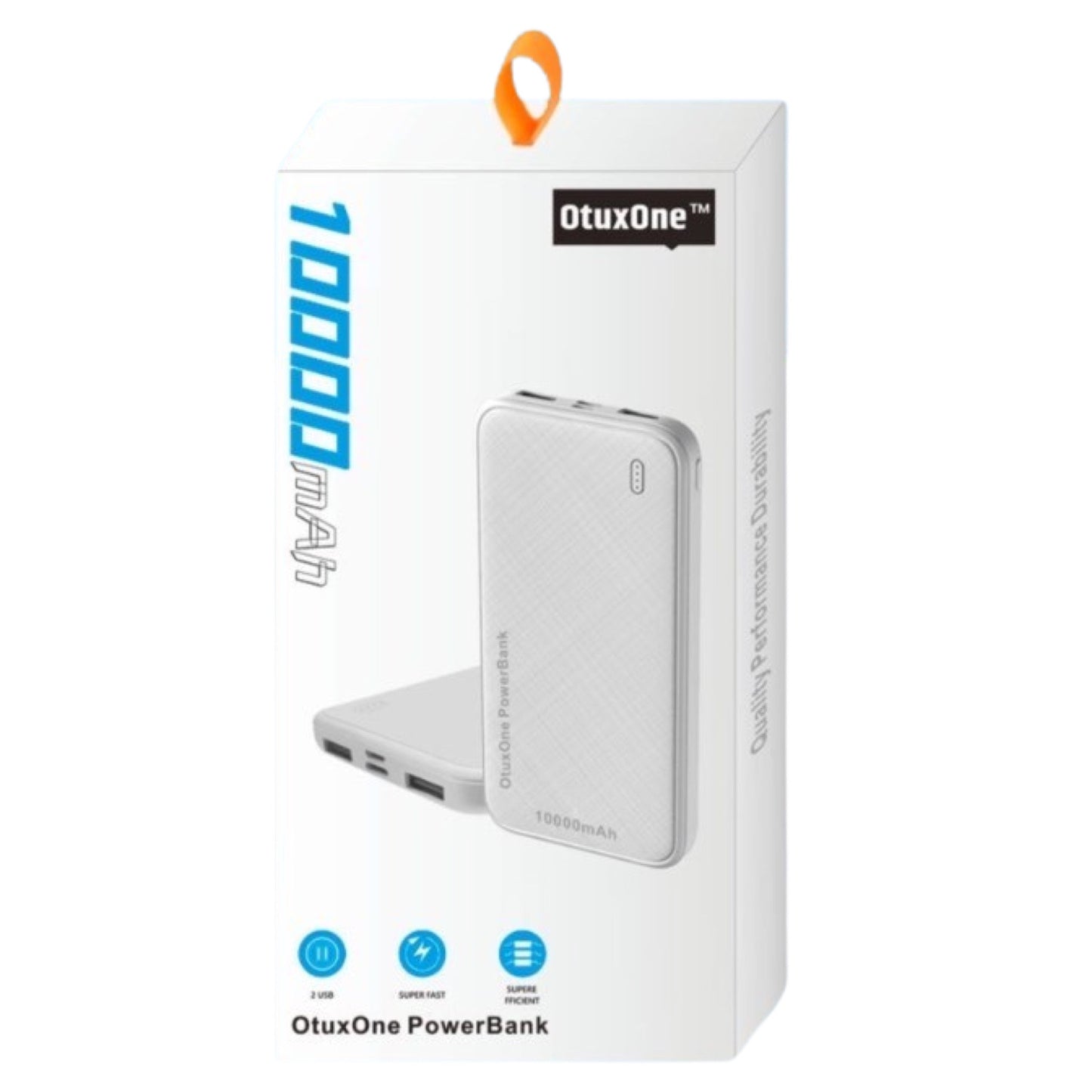 OtuxOne PowerBank, portable charger 10000 mAh