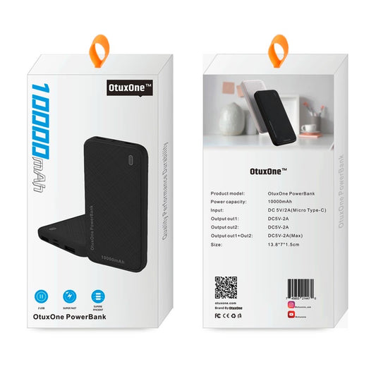 OtuxOne PowerBank, portable charger 10000 mAh
